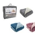 Duvet plain two-sided 400 gr/m² ponchot, ovenglove, cushion, Textile and linen, Summer- and beachproducts, polar blanket, bathrobe very absorbing, bedding