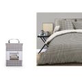 Bedset and quiltcoverset « COHIBA » bedding, apron, ovenglove, beachcushion, Handkerchiefs, ponchot, fitted sheet, Shower curtains