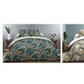 Bedset and quiltcoverset « KINGSTON » bedding, apron, ovenglove, beachcushion, Handkerchiefs, ponchot, fitted sheet, Shower curtains